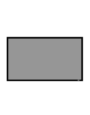 100-Inch Sable Frame CineGrey 3D Series Fixed Frame Ceiling/Ambient Light Rejecting 16:9 Front Projection Screen