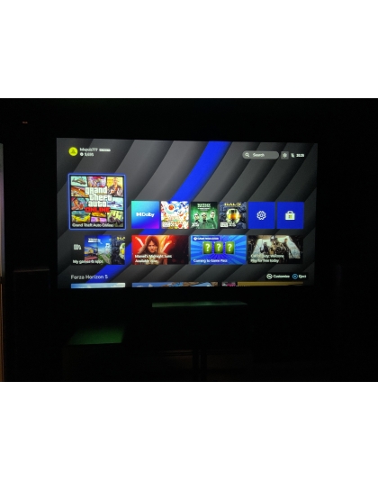 120-Inch Sable Frame CineGrey 3D Series Fixed Frame Ceiling/Ambient Light Rejecting 16:9 Front Projection Screen