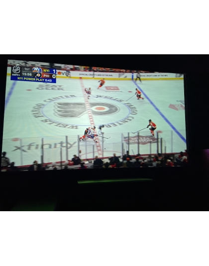 120-Inch Sable Frame CineGrey 3D Series Fixed Frame Ceiling/Ambient Light Rejecting 16:9 Front Projection Screen