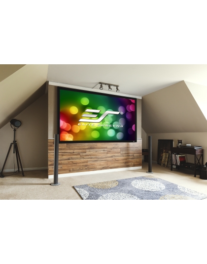 100-Inch Sable Frame 2 Series Fixed Frame 16:9 Front Projection Screen