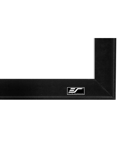 100-Inch Sable Frame 2 Series Fixed Frame 16:9 Front Projection Screen