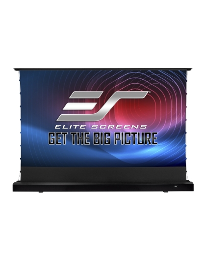 183-Inch Kestrel Tab-Tension 3 Series Electric Floor-Rising 16:9 Front Projection Screen
