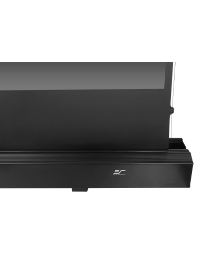 135-Inch Kestrel Tab-Tension 3 CineGrey 4D Series Electric Floor-Rising 16:9 Front Projection Screen