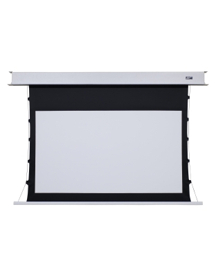 100-Inch Evanesce Tab-Tension B Series Electric Recessed/In-Ceiling 16:9 Front Projection Screen