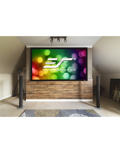 105-Inch Sable Frame 2 Series Fixed Frame 16:9 Front Projection Screen