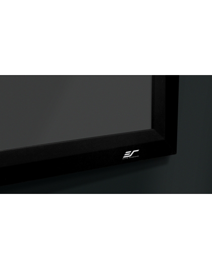 110-Inch Sable Frame StarBright 14 Series Fixed Frame Ceiling/Ambient Light Rejecting 16:9 Front Projection Screen