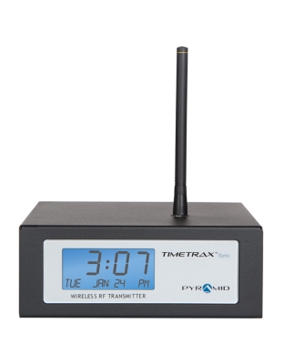 TimeTrax Sync™ RF Wireless Transmitter for Pyramid Time Wireless Clocks