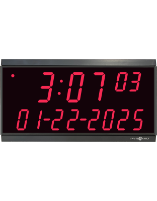 TimeTrax Sync™ PoE Digital Calendar Clock